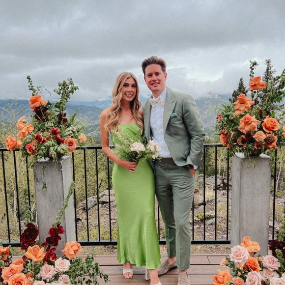 Bec + Bridge Moon Dance Dress in Sweet Pea Green - size US 0 - Picture 2 of 2